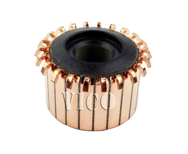 22 Bars DC Motor Commutator for Power Tools Φ25.4xΦ10x15.5